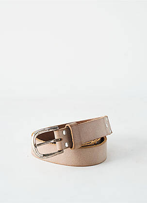 Ceinture effet matière satinée beige GAASTRA femme