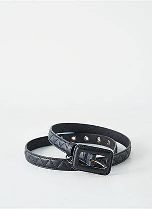 Ceinture effet matière satinée noir ARMANI femme