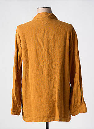 Veste casual coupe droite jaune HARTFORD femme