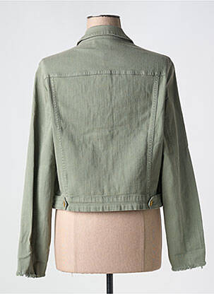 Veste casual coupe droite vert SIGNE NATURE femme