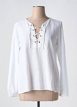 Blouse blanc HARTFORD pour femme