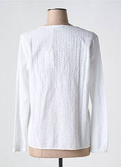 Blouse blanc HARTFORD pour femme seconde vue
