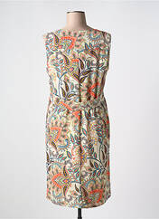 Robe mi-longue beige SIGNE NATURE pour femme seconde vue