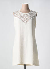 Robe mi-longue blanc PABLO pour femme seconde vue