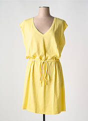 Robe mi-longue jaune GANT pour femme seconde vue
