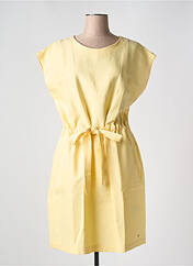 Robe mi-longue jaune TOMMY HILFIGER pour femme seconde vue