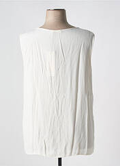Top blanc SIGNE NATURE pour femme seconde vue