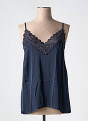 Top bleu fonce SIGNE NATURE pour femme seconde vue