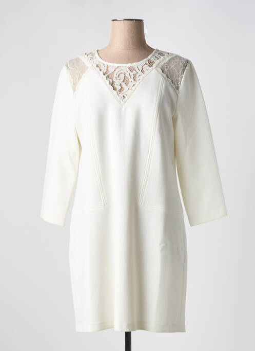 Robe courte blanc MKT STUDIO pour femme