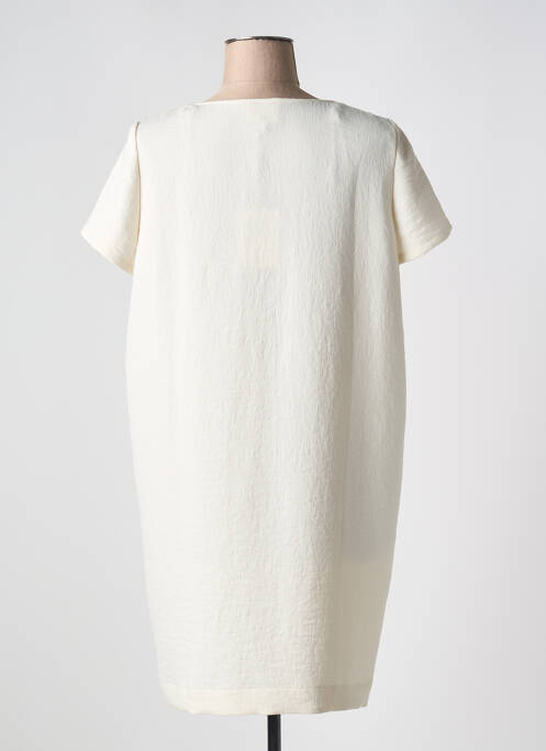 Robe mi-longue blanc PABLO pour femme