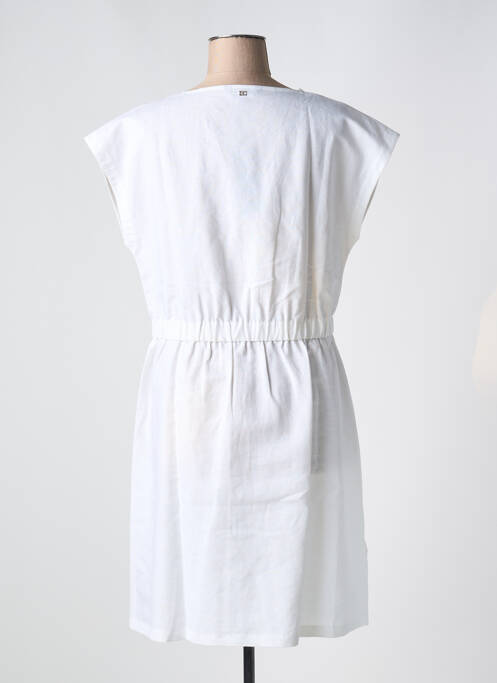 Robe mi-longue blanc TOMMY HILFIGER pour femme
