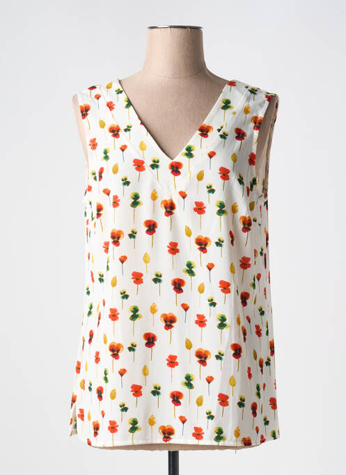 Top blanc SIGNE NATURE femme