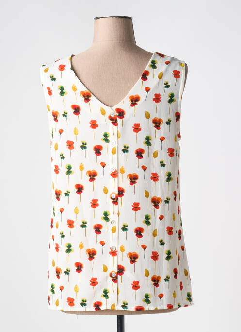 Top blanc SIGNE NATURE femme