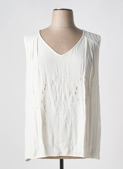 Top blanc SIGNE NATURE pour femme