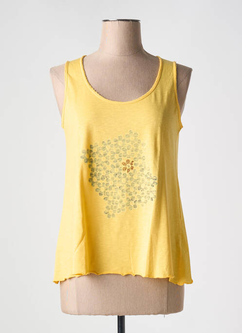 Top jaune DIPLODOCUS pour femme