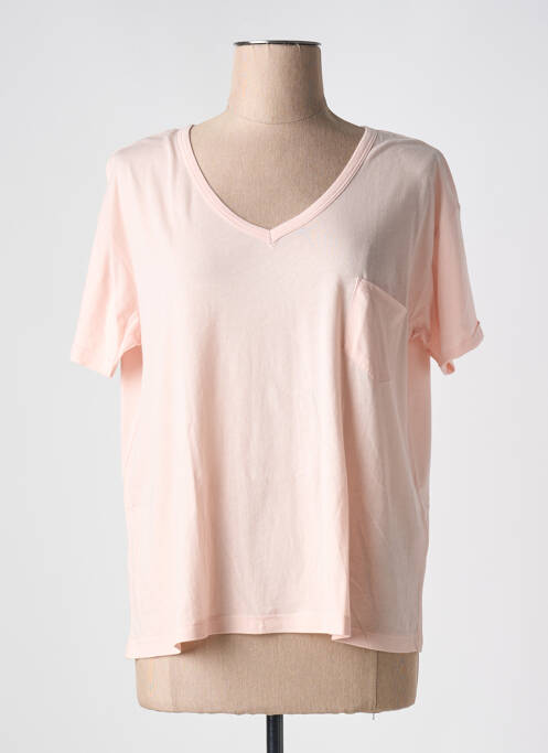 T-shirt rose CLOSED pour femme