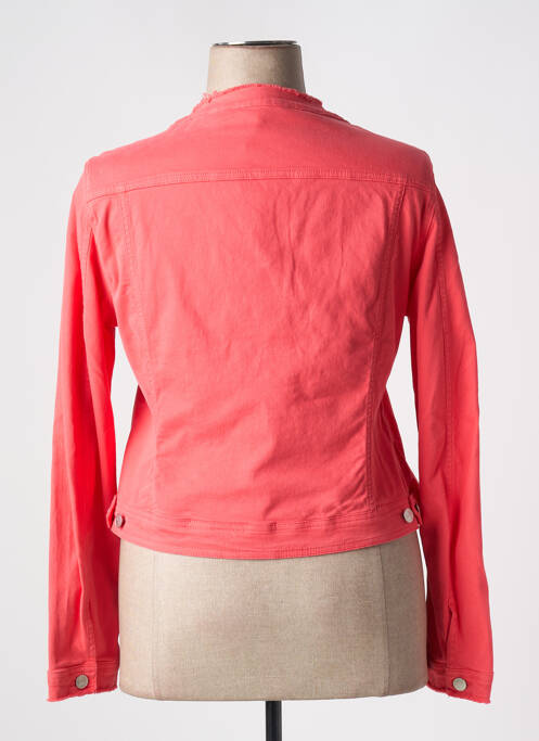 Veste casual rose SIGNE NATURE pour femme