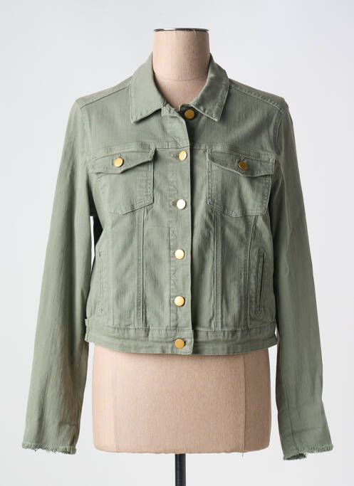 Veste casual vert SIGNE NATURE pour femme