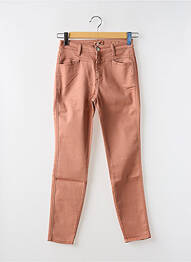 Pantalon slim poches marron CLOSED femme