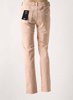 Pantalon slim poches beige EMPORIO ARMANI femme