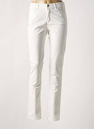 Pantalon slim poches blanc EMPORIO ARMANI femme