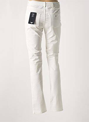 Pantalon slim poches blanc EMPORIO ARMANI femme
