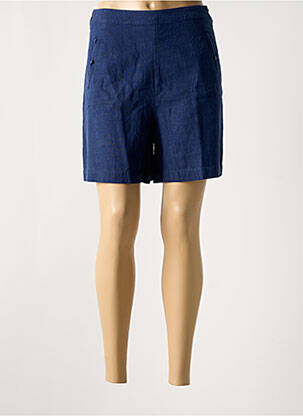 Short coupe droite bleu DES PETITS HAUTS femme