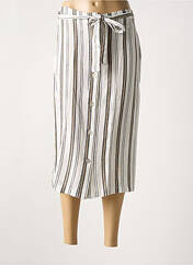 Jupe mi-longue beige SIGNE NATURE pour femme seconde vue