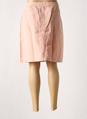 Jupe mi-longue rose INDI & COLD pour femme seconde vue