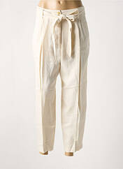 Pantalon droit beige PABLO pour femme seconde vue