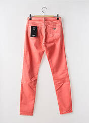 Pantalon slim rose EMPORIO ARMANI pour femme seconde vue