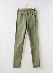 Pantalon slim vert EMPORIO ARMANI pour femme seconde vue