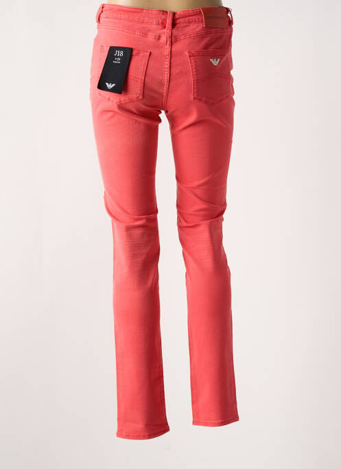 Pantalon slim poches rose EMPORIO ARMANI femme