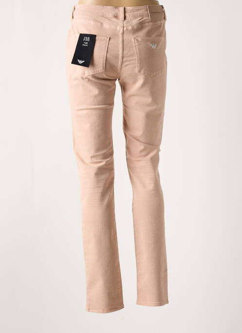 Pantalon slim poches beige EMPORIO ARMANI femme
