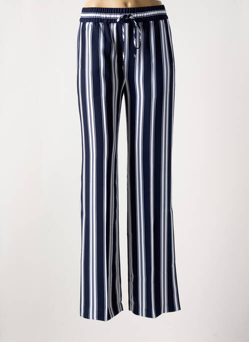Pantalon droit bleu TOMMY HILFIGER pour femme