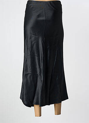Jupe longue coupe évasée noir NO AGE femme