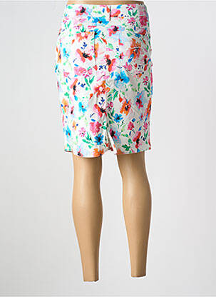 Jupe courte poches blanc 7 SEASONS femme