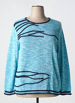 Pull bleu CAPUCCINO pour femme