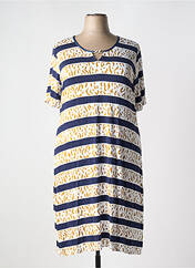 Robe mi-longue bleu MSN pour femme seconde vue