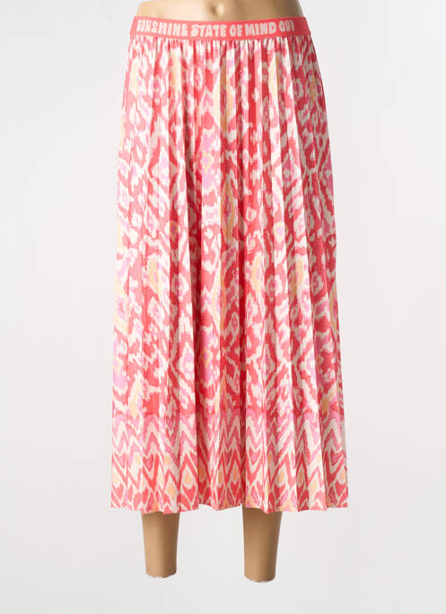 Jupe longue rose OUI pour femme