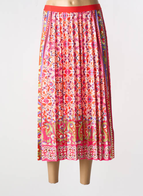 Jupe longue rose OUI pour femme