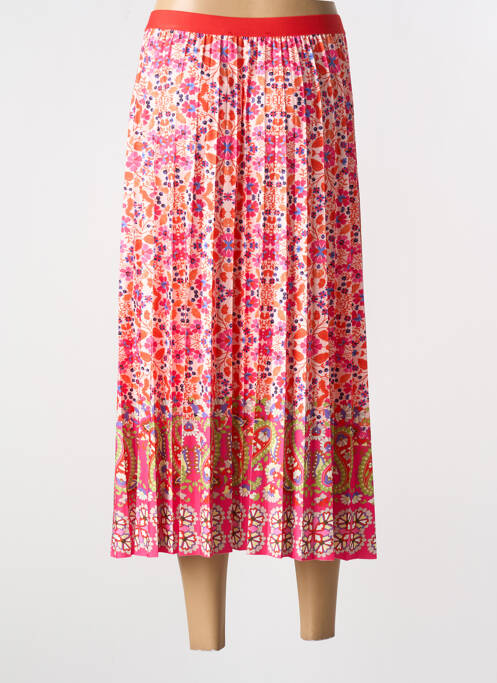 Jupe longue rose OUI pour femme