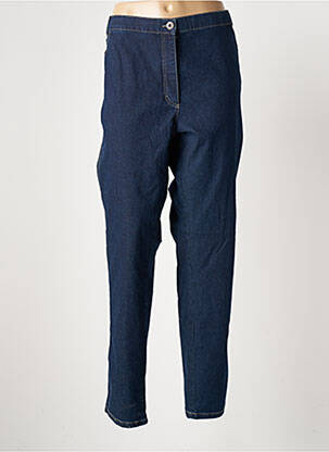 Jeans coupe droite stretch taille normale bleu RICHY femme