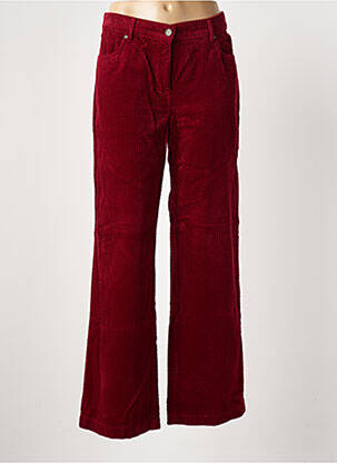Pantalon flare stretch taille normale rouge BLOOMERS femme