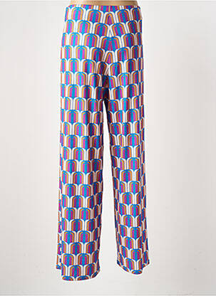 Pantalon large coupe fluide taille normale bleu OUI femme