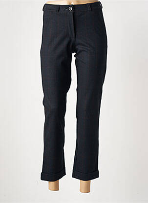 Pantalon 7/8 taille élastique taille normale noir EAST DRIVE femme