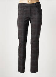 Jegging tissage jersey taille normale marron STARK femme