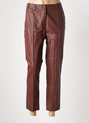 Pantalon 7/8 marron ESTEL COLLECTION pour femme seconde vue