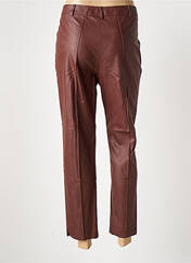 Pantalon 7/8 marron ESTEL COLLECTION pour femme seconde vue