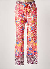 Pantalon droit orange MASSANA pour femme seconde vue